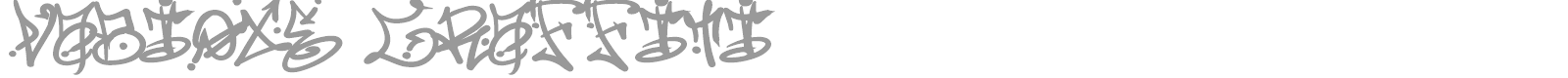 Vabioxe Graffiti font preview